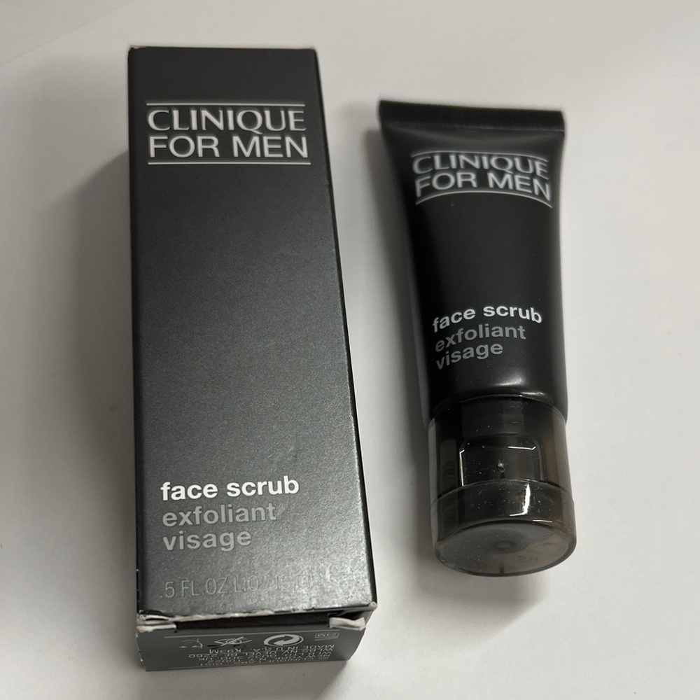 Clinique For Men Face Scrub .5fl oz - New in Box